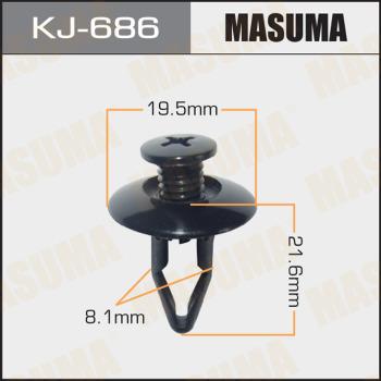 MASUMA KJ-686 - Clips, acoperire decorativa si protectie parts5.com