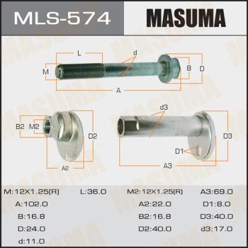 MASUMA MLS574 - Surub corectare inclinare parts5.com