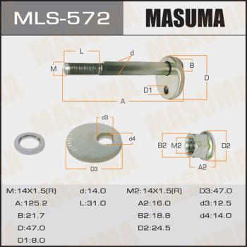 MASUMA MLS572 - Surub corectare inclinare parts5.com