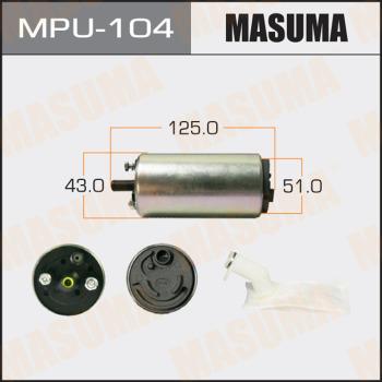 MASUMA MPU104 - Fuel Pump parts5.com