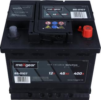 Maxgear 545412040 D722 - Batterie de démarrage parts5.com