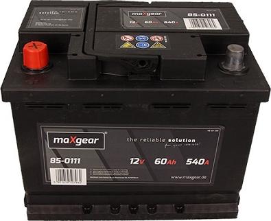 Maxgear 560127054 D722 - Starter Battery parts5.com