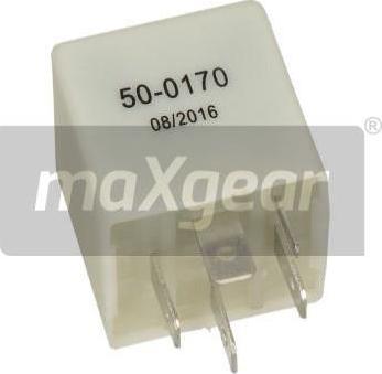 Maxgear 50-0170 - Relais, Kraftstoffpumpe parts5.com