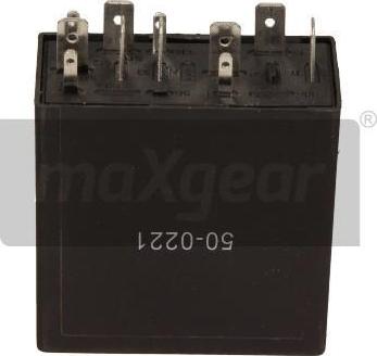 Maxgear 50-0221 - Przekaźnik, przerywacz pracy wycieraczek parts5.com