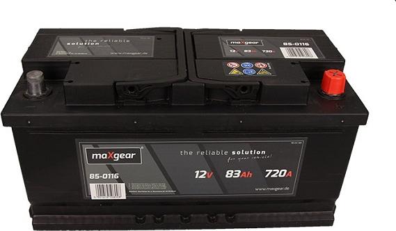 Maxgear 583400072 D722 - Akumulator parts5.com