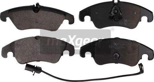 Maxgear 19-0911 - Sada brzdových platničiek kotúčovej brzdy parts5.com