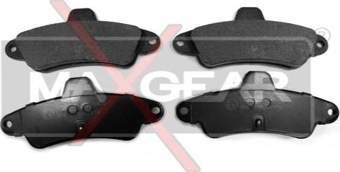 Maxgear 19-0496 - Set placute frana,frana disc parts5.com