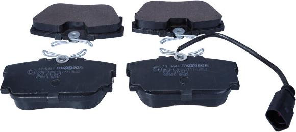 Maxgear 19-0444 - Brake Pad Set, disc brake parts5.com