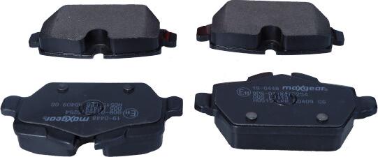 Maxgear 19-0448 - Σετ τακάκια, δισκόφρενα parts5.com