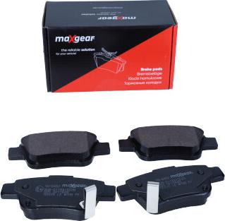 Maxgear 19-0462 - Тормозные колодки, дисковые, комплект parts5.com