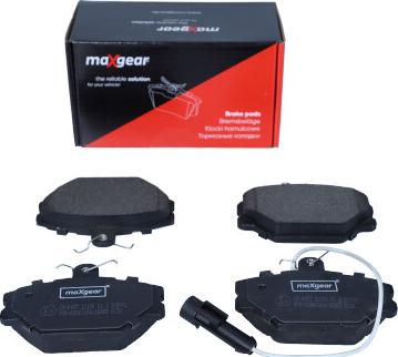 Maxgear 19-0437 - Sada brzdových destiček, kotoučová brzda parts5.com