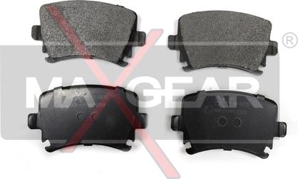 Maxgear 19-0475 - Σετ τακάκια, δισκόφρενα parts5.com