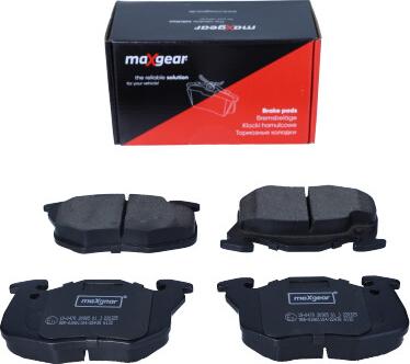 Maxgear 19-0470 - Juego de pastillas de freno parts5.com