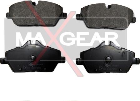 Maxgear 19-0564 - Σετ τακάκια, δισκόφρενα parts5.com