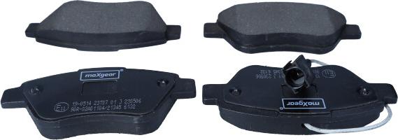 Maxgear 19-0514 - Brake Pad Set, disc brake parts5.com