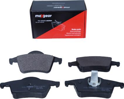 Maxgear 19-0512 - Zestaw klocków hamulcowych, hamulce tarczowe parts5.com