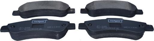 Maxgear 19-0575 - Σετ τακάκια, δισκόφρενα parts5.com