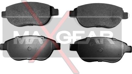 Maxgear 19-0576 - Σετ τακάκια, δισκόφρενα parts5.com