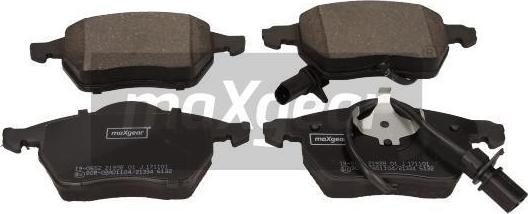 Maxgear 19-0652 - Fren balata seti, diskli fren parts5.com