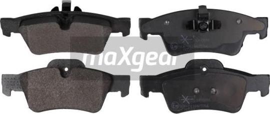 Maxgear 19-0891 - Komplet pločica, disk-kočnica parts5.com