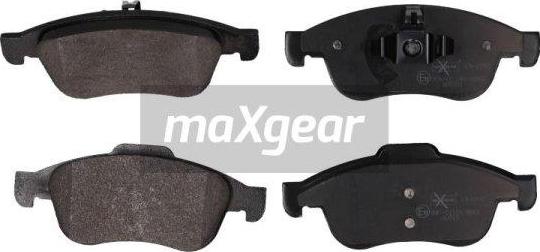 Maxgear 19-1992 - Juego de pastillas de freno parts5.com