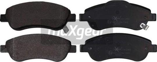 Maxgear 19-1983 - Juego de pastillas de freno parts5.com