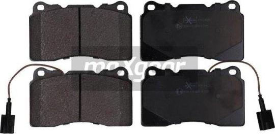 Maxgear 19-1428 - Zestaw klocków hamulcowych, hamulce tarczowe parts5.com