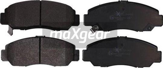 Maxgear 19-1422 - Juego de pastillas de freno parts5.com