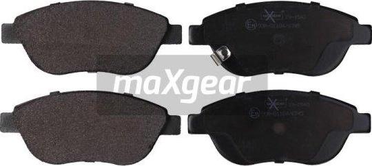 Maxgear 19-1540 - Σετ τακάκια, δισκόφρενα parts5.com