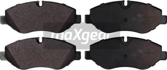 Maxgear 19-1096 - Kit de plaquettes de frein, frein à disque parts5.com