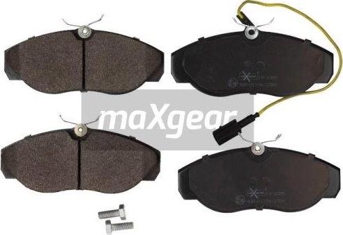 Maxgear 19-1085 - Komplet pločica, disk-kočnica parts5.com