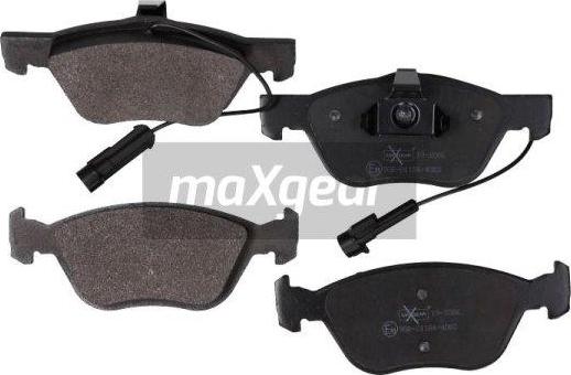 Maxgear 19-1086 - Komplet kočnih obloga, disk kočnica parts5.com