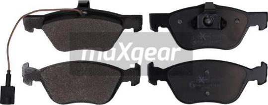 Maxgear 19-1075 - Komplet kočnih obloga, disk kočnica parts5.com