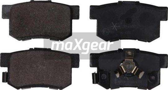 Maxgear 19-1127 - Juego de pastillas de freno parts5.com