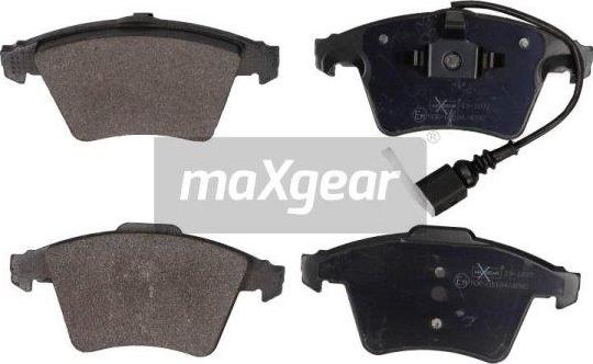 Maxgear 19-1897 - Σετ τακάκια, δισκόφρενα parts5.com