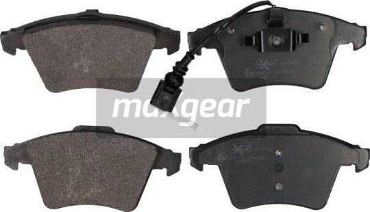 Maxgear 19-1822 - Σετ τακάκια, δισκόφρενα parts5.com