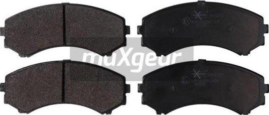 Maxgear 19-1375 - Тормозные колодки, дисковые, комплект parts5.com