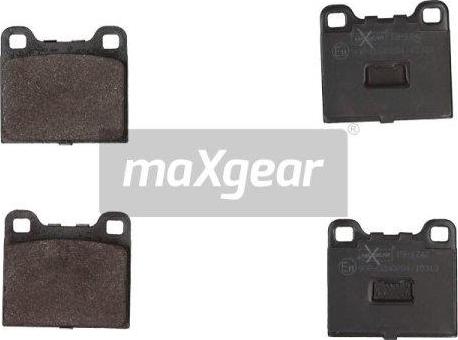 Maxgear 19-1742 - Комплект спирачно феродо, дискови спирачки parts5.com