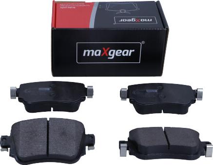 Maxgear 19-3407 - Тормозные колодки, дисковые, комплект parts5.com