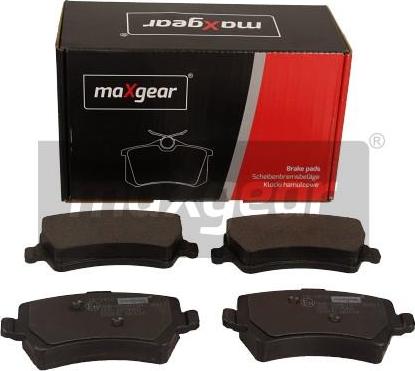 Maxgear 19-3412 - Komplet zavornih oblog, ploscne (kolutne) zavore parts5.com