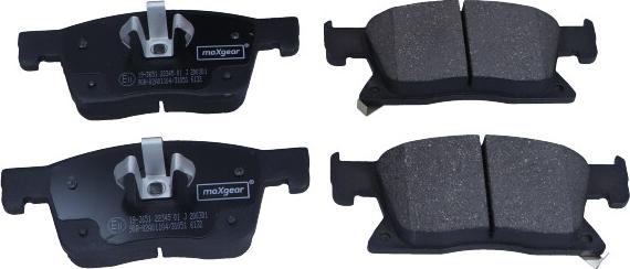 Maxgear 19-3651 - Brake Pad Set, disc brake parts5.com