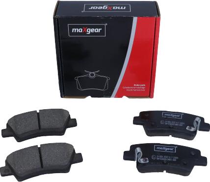 Maxgear 19-3658 - Sada brzdových destiček, kotoučová brzda parts5.com