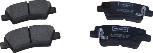 Maxgear 19-3658 - Set placute frana,frana disc parts5.com