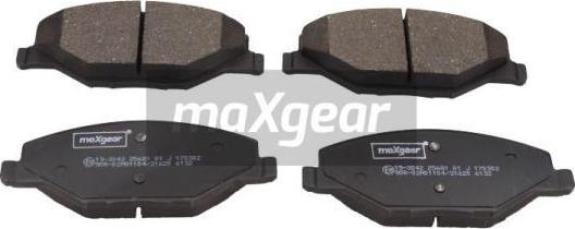 Maxgear 19-3042 - Brake Pad Set, disc brake parts5.com