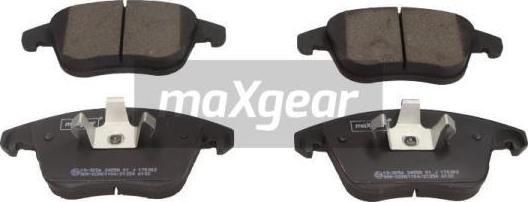 Maxgear 19-3056 - Juego de pastillas de freno parts5.com