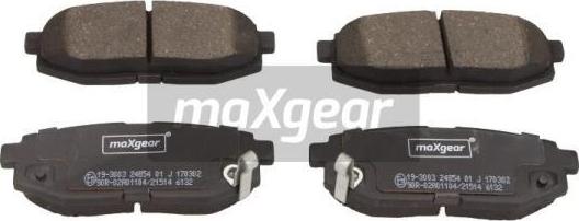 Maxgear 19-3003 - Komplet kočnih obloga, disk kočnica parts5.com