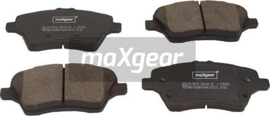 Maxgear 19-3018 - Set placute frana,frana disc parts5.com