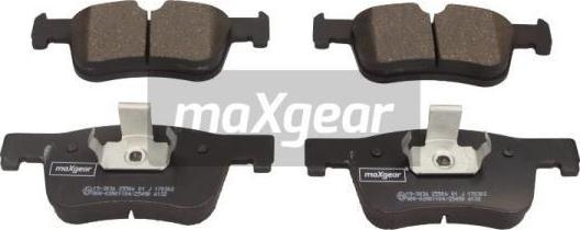 Maxgear 19-3036 - Set placute frana,frana disc parts5.com