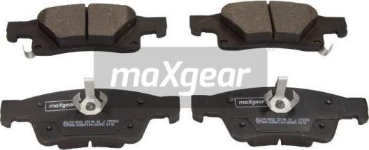 Maxgear 19-3022 - Brake Pad Set, disc brake parts5.com