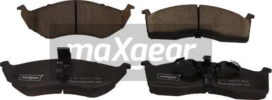 Maxgear 19-3391 - Set placute frana,frana disc parts5.com